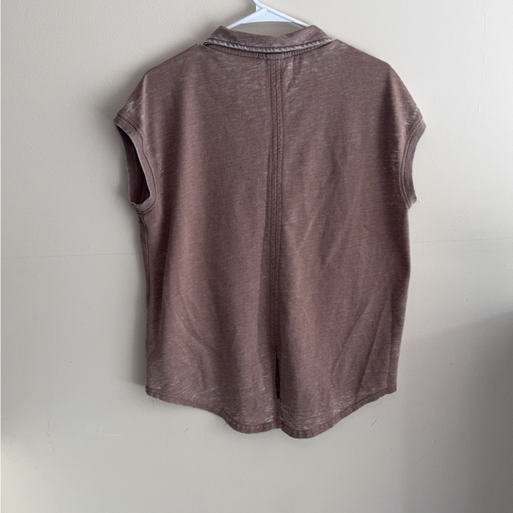 Casual Brown Women's Top